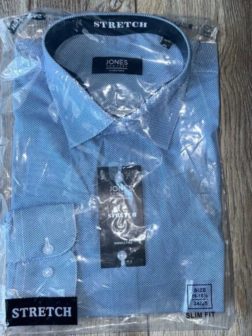 Jones New‎ York Men's Slim Fit Long Sleeve Button Down Shirt